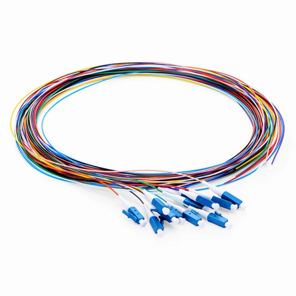 Optički Pigtail LC/UPC SM, set – 12 boja G.657A1, 1m