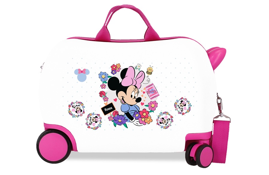 DISNEY MINNIE FLOWERS kofer na točkićima – pink