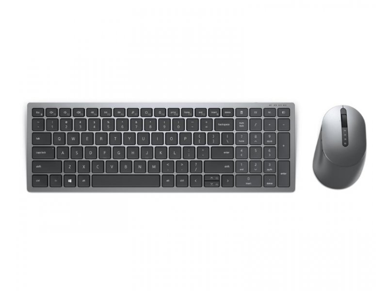 DELL DELL KM7120W Wireless US tastatura + miš siva
