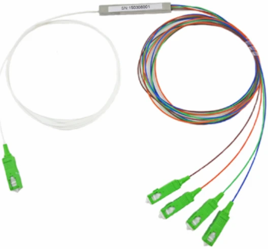 Opticki spliter 1×4 mikro PLC  (mini spliter), SC/APC konektori