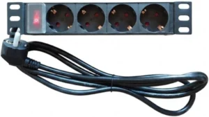 ExeLink Razvodni PDU panel za REK 10inca sa 4 uticnih mesta (aluminijum),1U ExeLink Razvodni PDU panel za REK 10inca sa 4 uticnih mesta (aluminijum),1U