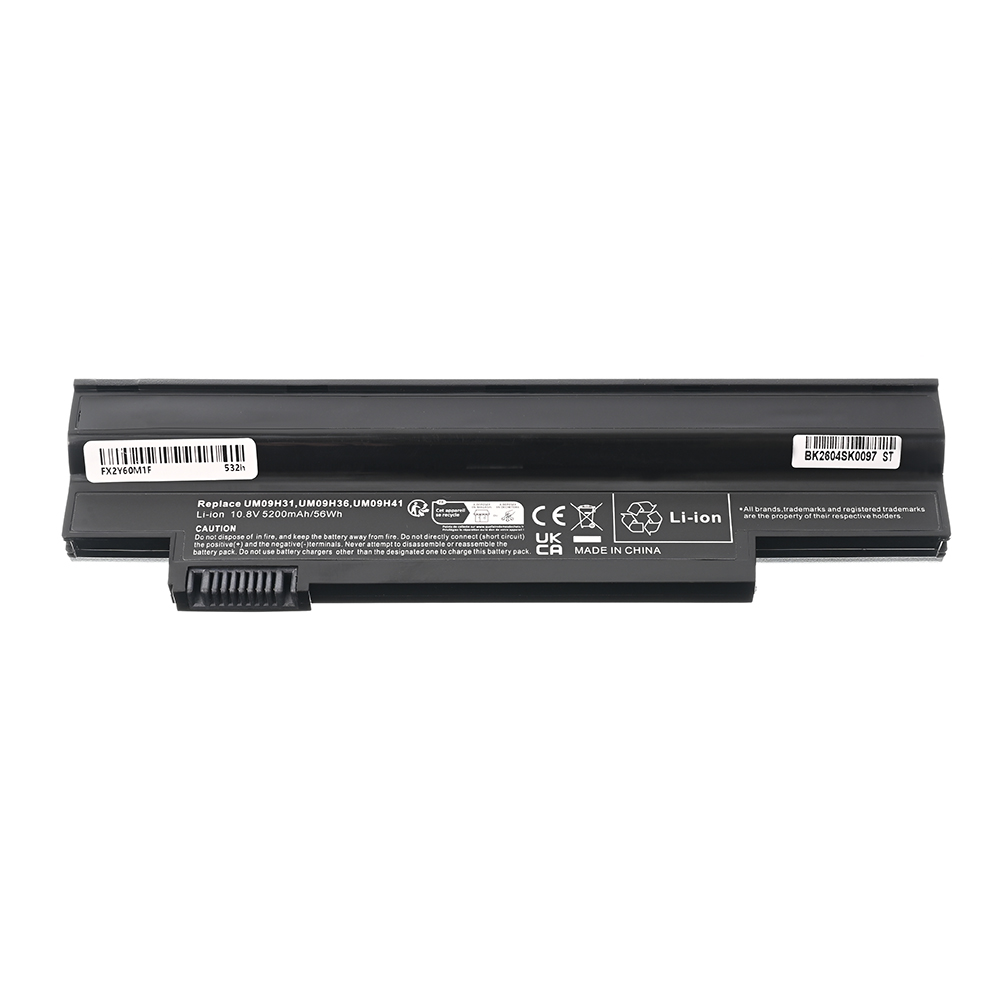 Baterija za laptop Acer Aspire One 532H 11.1V 5200mAh HQ2200 M