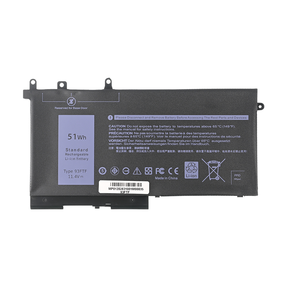 Baterija za laptop Dell Latitude E5280, E5580, E5590 93FTF HQ2200 B