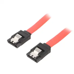 Kabl S-ATA data 0.4m Sata II 2.0 metal clips