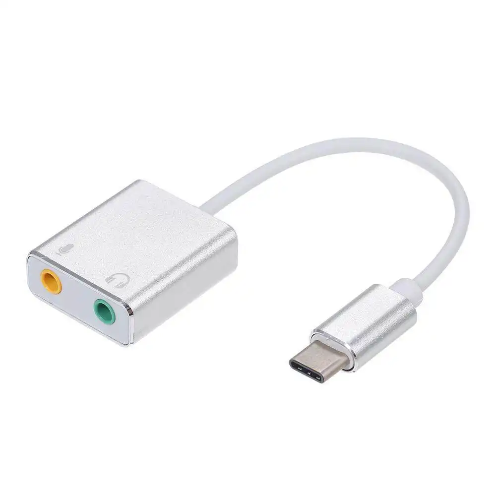 Kettz CSA-K071 USB C Audio Adapter Sound Card Channel 7.1
