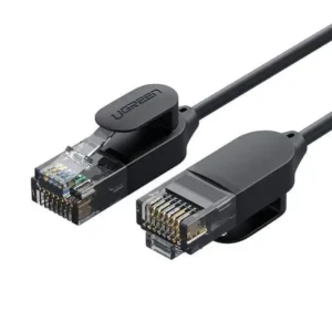 UGREEN NW122 CAT6A mrežni kabl od čistog bakra 0.5m (crni)