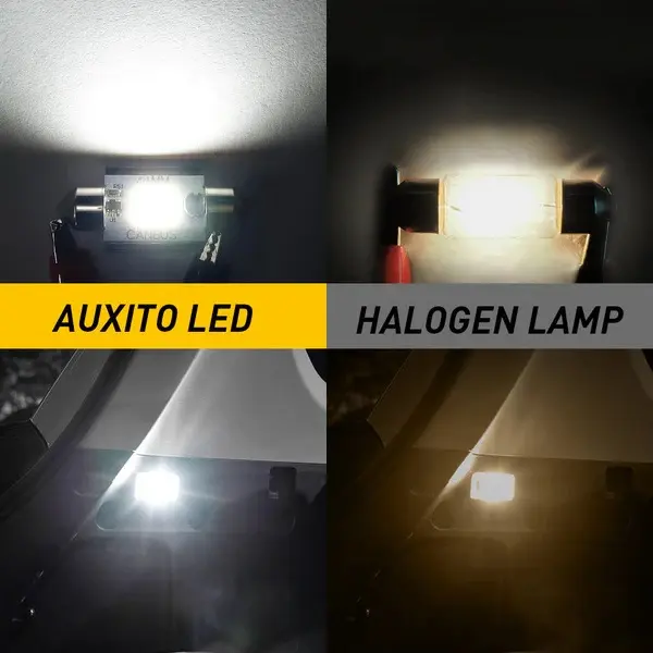 AUXITO CANBUS LED sijalica 41mm za tablicu– 41mm-6P-BLACK-W2