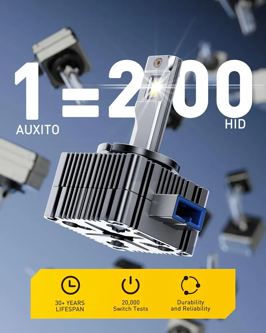 AUXITO D8S LED sijalice 6000K 30000lm CANBUS DD-Y19-D8S