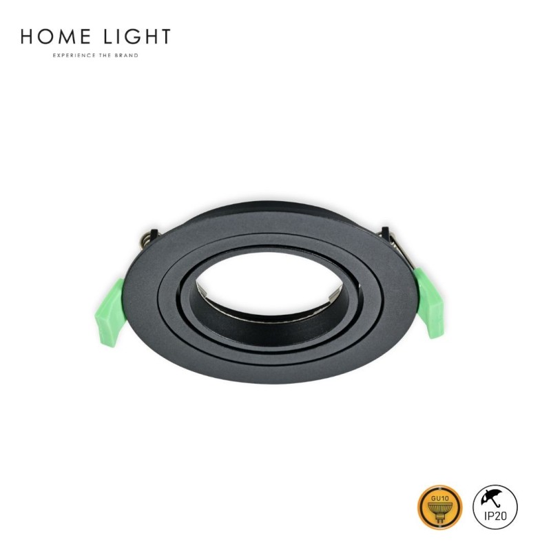 ROZETNA PR-23 1*GU10 CRNA