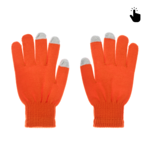 Rukavice za touch screen RY M (22cm) narandzaste
