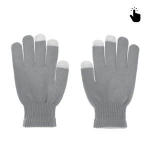 Rukavice za touch screen RY M (22cm) sive