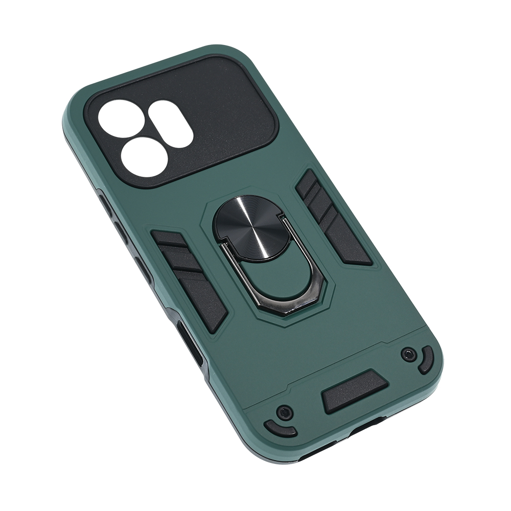 Torbica Hard Ring za Honor 600 tamno zelena
