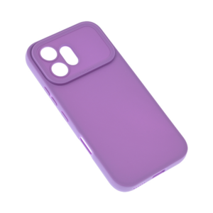 Torbica Silikon Pro Camera za Honor 600 ljubicasta