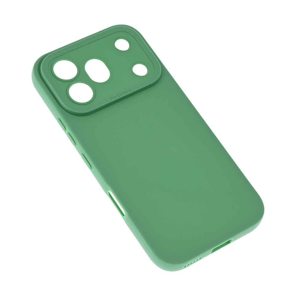 Torbica Silikon Pro Camera za Honor 600 Pro zelena