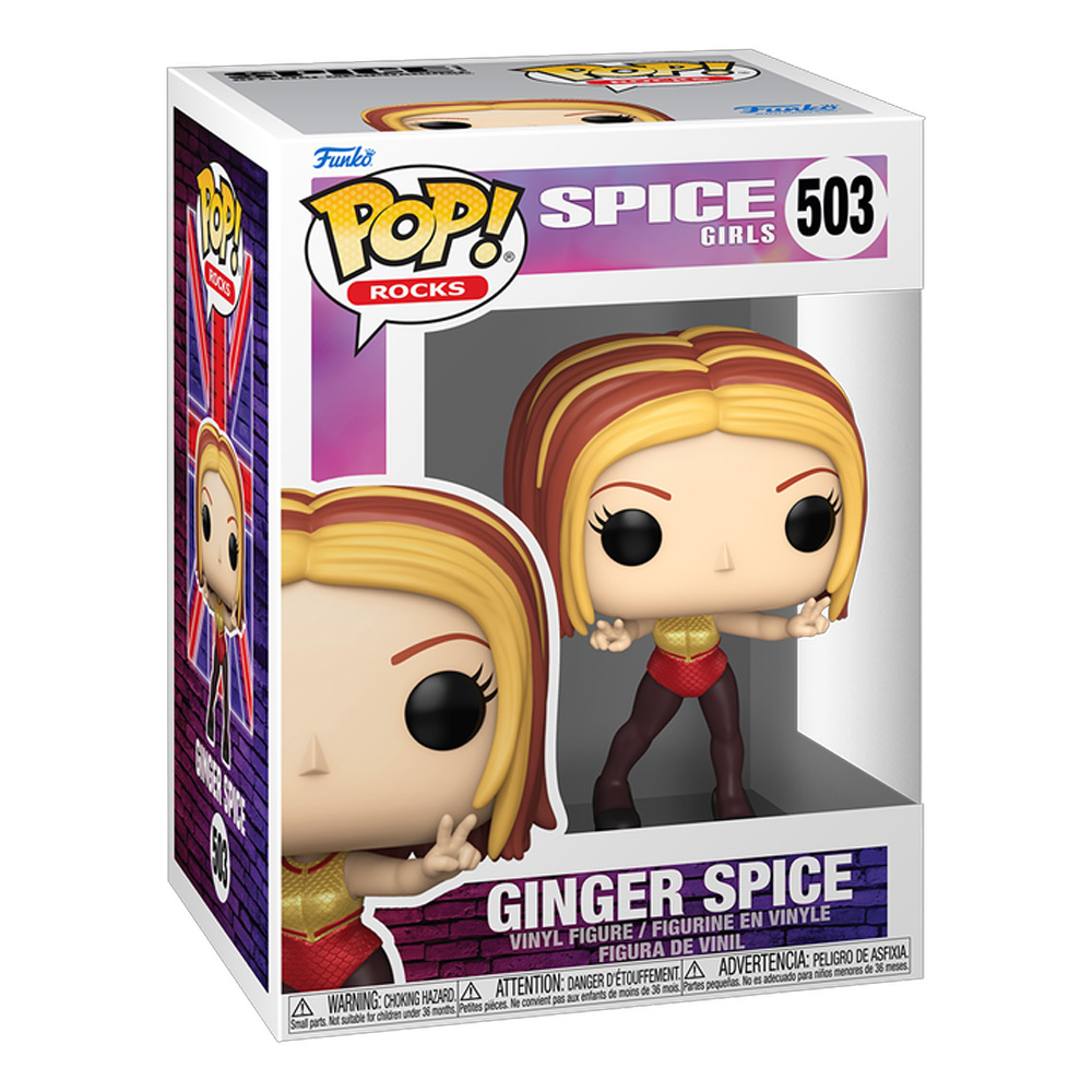 Funko POP! Rocks: Spice Girls – Ginger Spice (Wannabe)