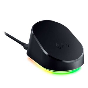 Razer Mouse Dock Pro + Wireless Charging Puck Bundle