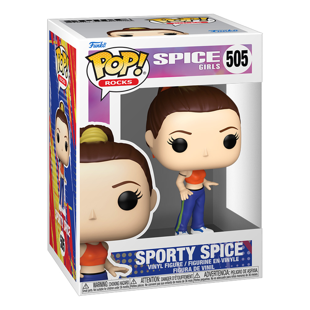Funko POP! Rocks: Spice Girls – Sporty Spice (Wannabe)