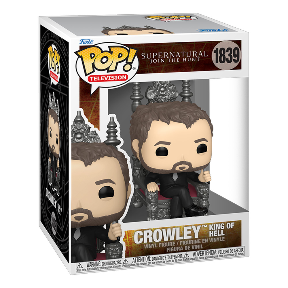 Funko POP! Premium: Supernatural S6 – Crowley King Of Hell
