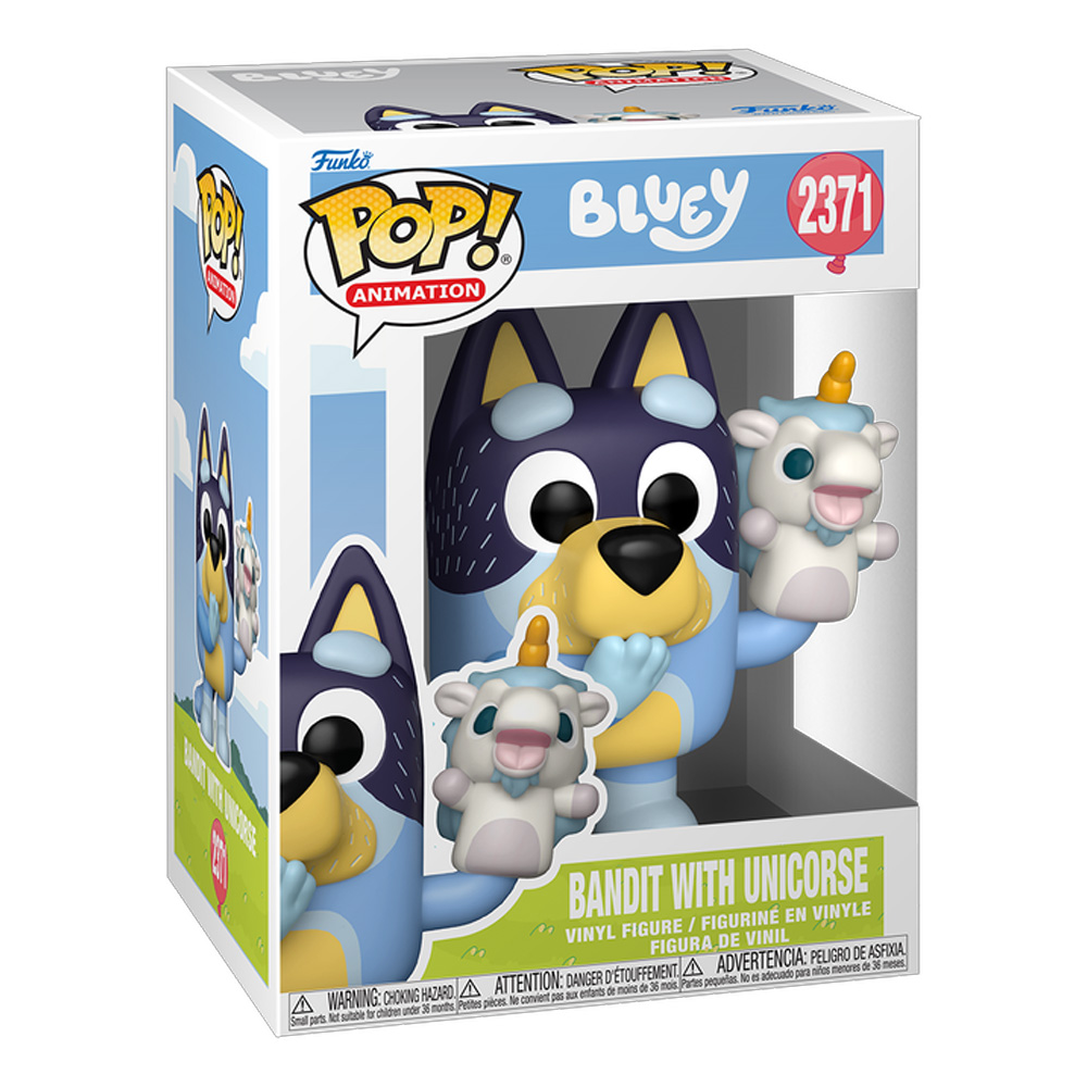 Funko POP! Animation: Bluey – Bandit w/Unicourse