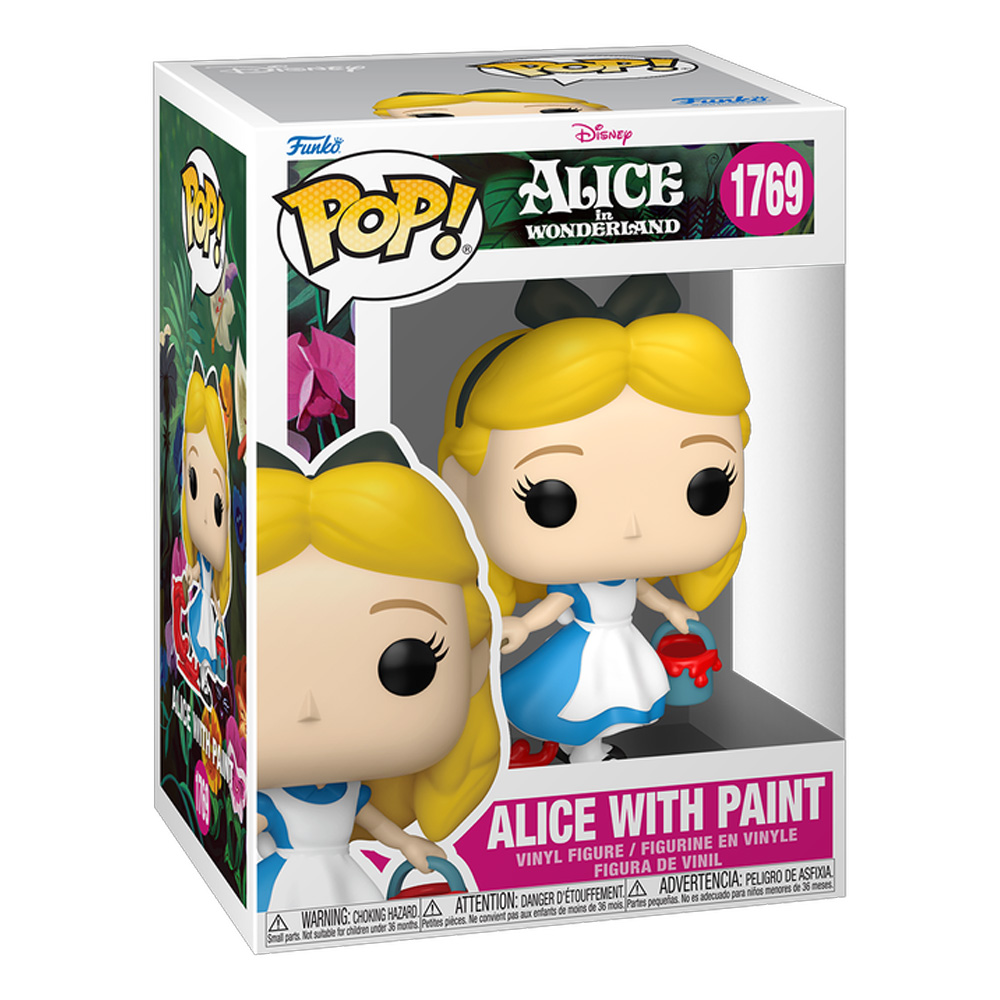 Funko POP! Disney : Alice In Wonderland S3 – Alice w/Paint
