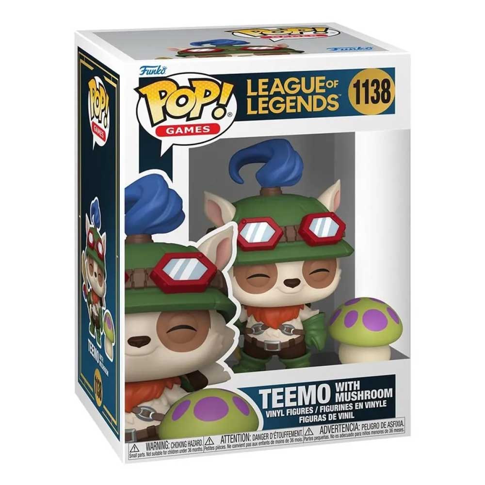 Funko POP! & Buddy: League Of Legends – Teemo w/Shroom