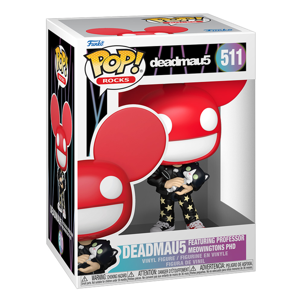 Funko POP! Rocks: Deadmau5 S2 – Deadmau5 w/Cat