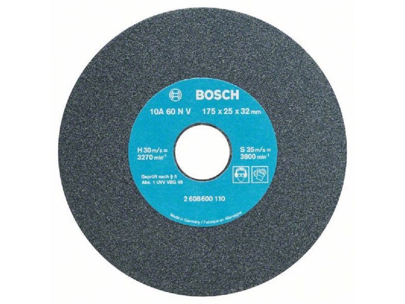 BOSCH Brusna ploča za dvostranu brusilicu 2608600109, 175 mm, 32 mm, 36