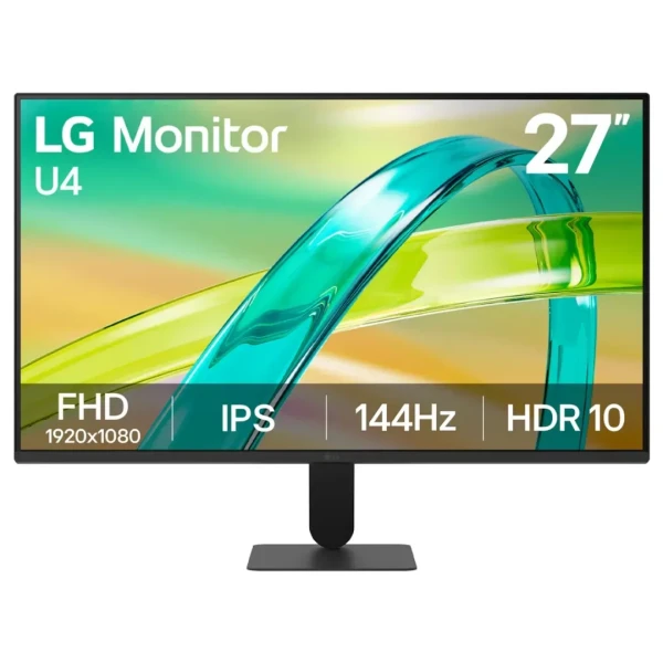Monitor 27 LG 27U411B-B 1920×1080/IPS Full HD/144Hz/1ms/VGA/HDMI