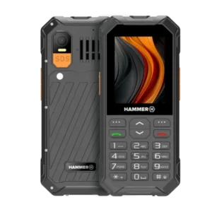 Mobilni telefon Hammer 6 LTE Black IP68 & IP69K