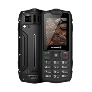 Mobilni telefon Hammer ROCK LTE Black IP68
