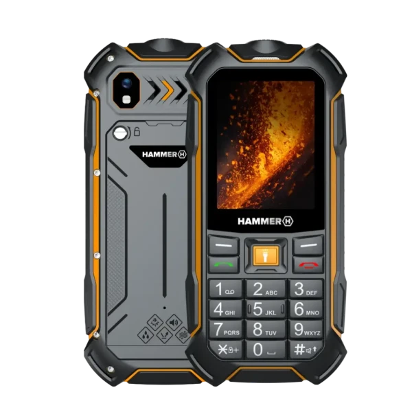 Mobilni telefon Hammer Boost 2  LTE Black IP68 & IP69K