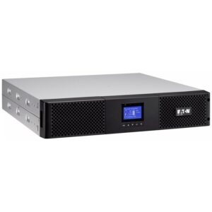 Eaton UPS 9SX 1500VA/1350W, Rack 2U; On-line double conv with PFC; LCD display; input (1) IEC-320-C14; output (6) -C13;1 USB port + 1 serial RS232 port; mini-term. block for remote ON/OFF; Network-MS card slot