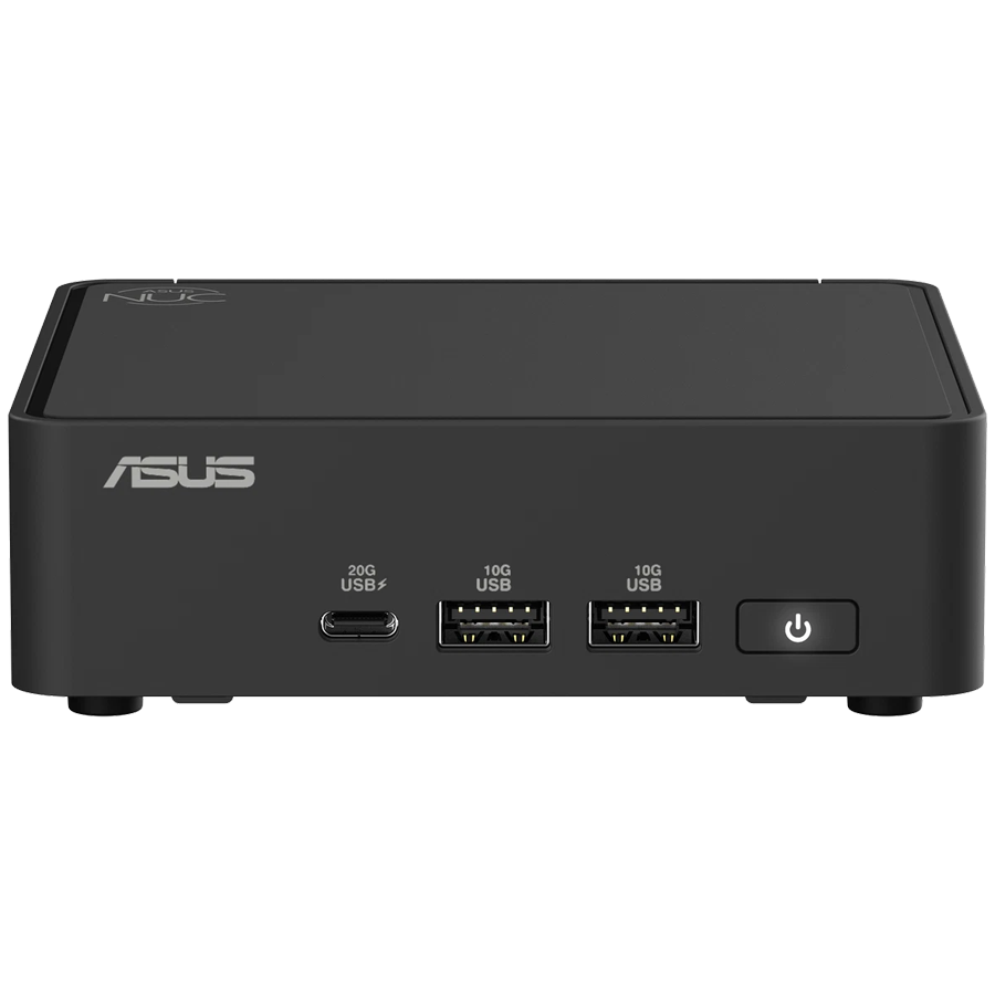 ASUS NUC 15 PRO/RNUC15CRKV500002/Ultra 5 235H vPro 28W/Intel Arc graphics/no RAM/no Storage/Intel Wi-Fi 7 BE201/USB – 7/4 USB Type-A/3 USB Type-C (1x USB3.2 + 2x TB4)/2x HDMI 2.1/Support Displays – 4x 4K/no OS/EU Cord/Kit (L6)/Slim/EAN:4711387950173