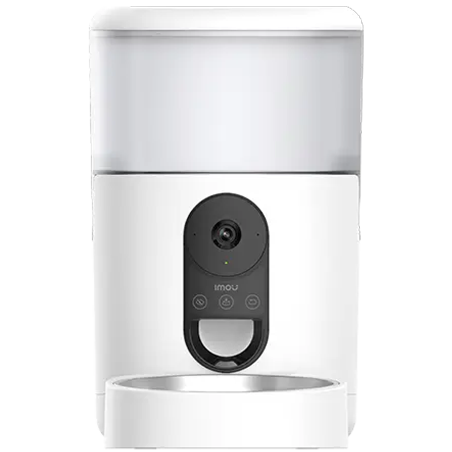IMOU Smart Pet Feeder with 360 panoramic view and 2.5K HD image, smart dispensing