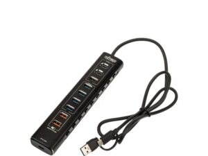 NITRO CONCEPTS UH1 HIBRID USB HUB 10 PORTOVA