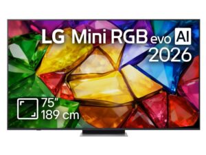 LG 75MRGB87B3B Mini RGB evo AI 4K Smart TV 2026 LG 75MRGB87B3B Mini RGB evo AI 4K Smart TV 2026