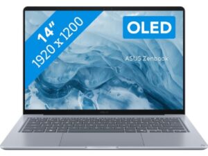 ASUS Zenbook 14 UX3480QA-U1102W (WUXGA, Snapdragon X X1 26 100, 16GB, 256GB SSD, Win 11 Home)