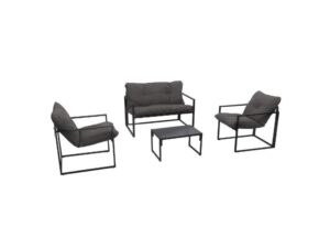 ED Baštenski set 4-delni, čelik i PE 32-393000 OUTLET