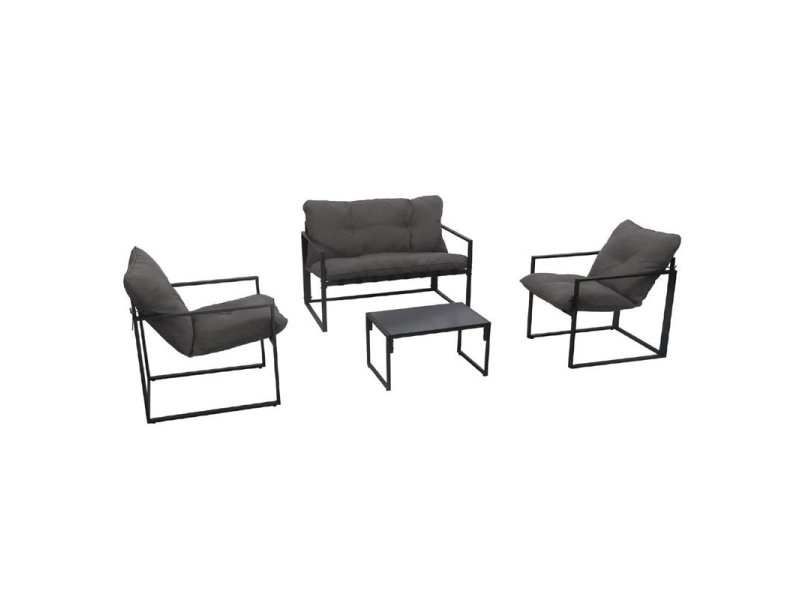 ED Baštenski set 4-delni, čelik i PE 32-393000 OUTLET