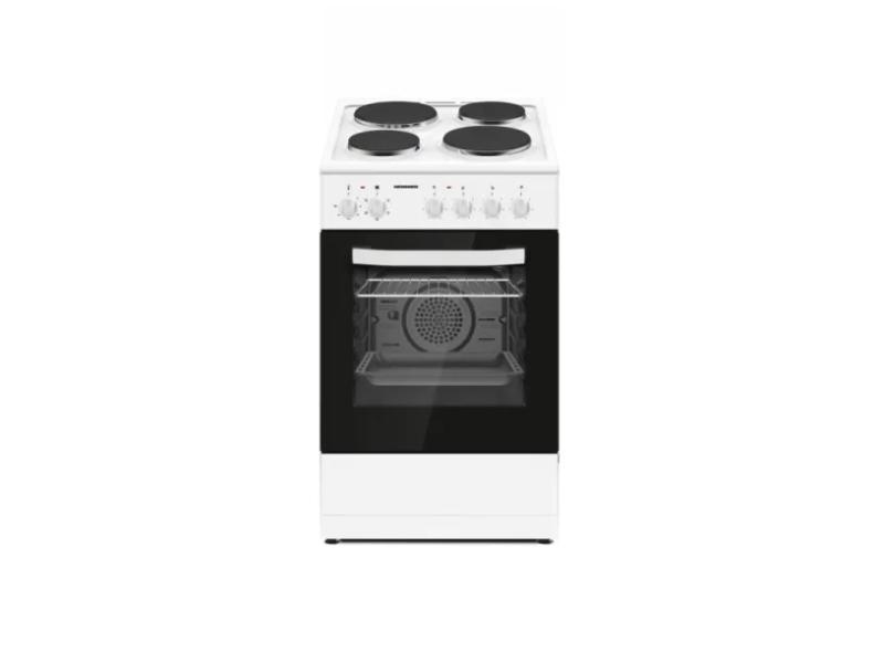HEINNER Električni šporet HFSC-S56E4HMWH 4xstruja/ringle/ventilator/50cm