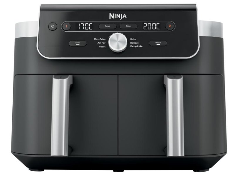 NINJA Air Fryer Ninja DZ901EU DualZone XL/9,5L/2470W/crna