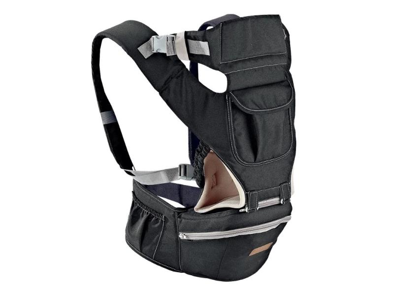 BBO Gobaby kengur nosiljka za bebe Black do 15 kg