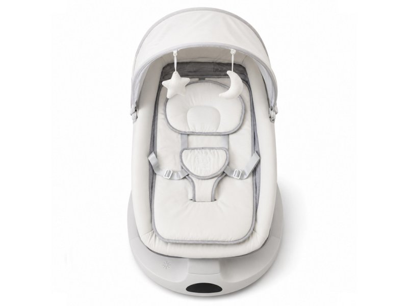 BBO Bella Plus električna ljuljaška za bebe White Stripes PD-B04D