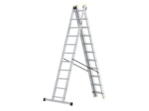 CRAFTER Aluminijumske trodelne merdevine 3x11 gazišta 150 kg