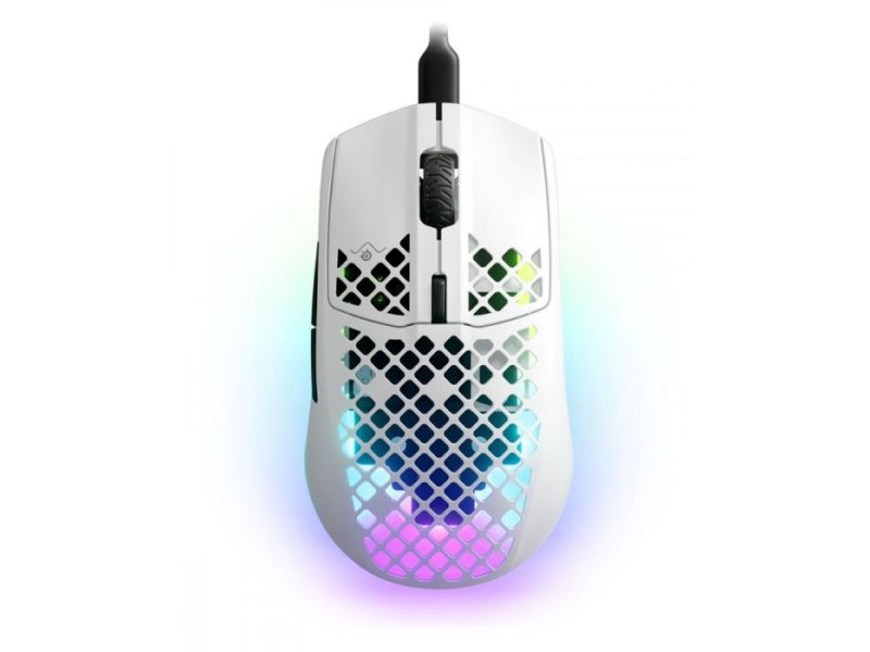 STEELSERIES Gejmerski miš AEROX 3 – Snow