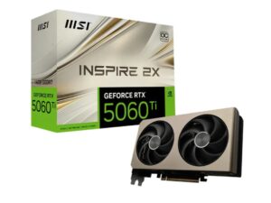 MSI GeForce RTX 5060 TI 16G INSPIRE 2X OC grafička karta
