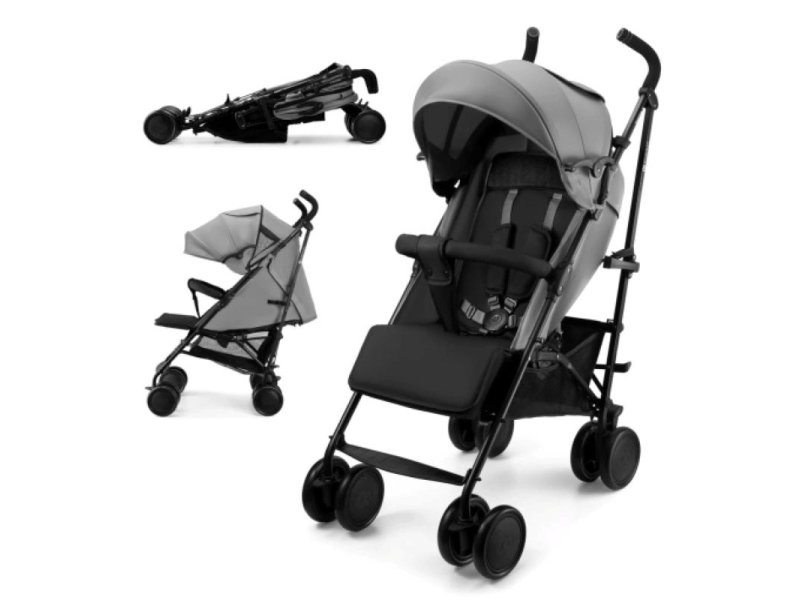 KINDERKRAFT KOLICA ZA BEBE SIESTA 2 GREY