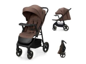 KINDERKRAFT KOLICA ZA BEBE SA TACNOM TRIG 3 BROWN