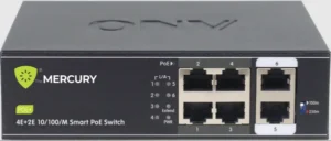 LAN Switch Mercury H1064PL 6port 10/100 4-PoE