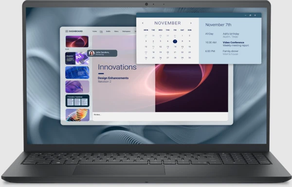 Laptop Dell Pro 15 Essential PV15250 Core 3 100U/8GB/512GB/15.6 FHD/Win11Pro/ENG/2Y